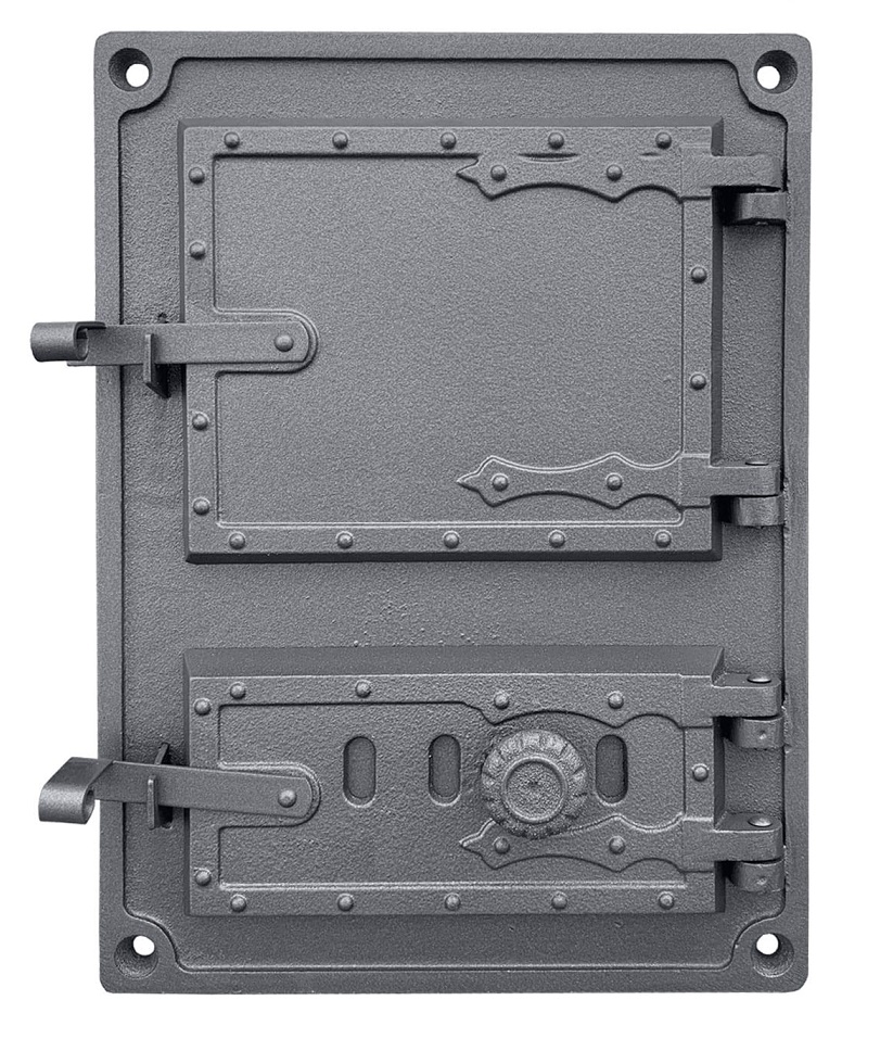 Zestaw drzwiczki kuchenne żeliwne Z-23 z piekarnikiem żeliwnym 34 J DPK4Wr - Zestaw drzwiczki kuchenne żeliwne Z-23 z piekarnikiem żeliwnym 34 J